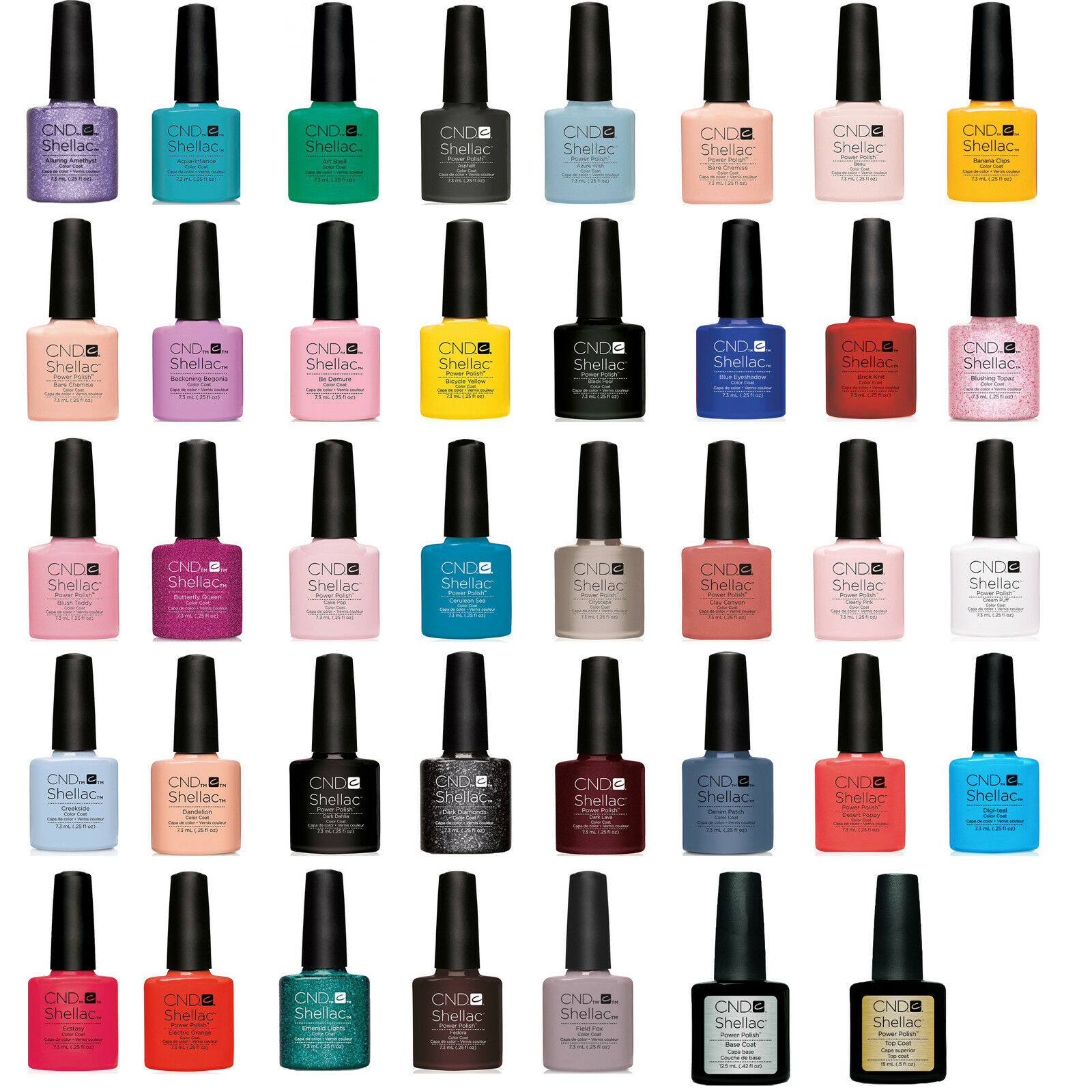 Cnd Shellac Uv Gel Polish .25oz. Save Up To 20%. Pick Any Bottles.