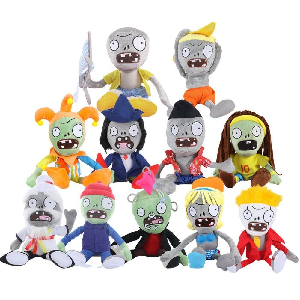 Plants Vs Zombies 2 Pvz Figures Plush Baby Staff Toy Stuffed Soft Doll Gift New