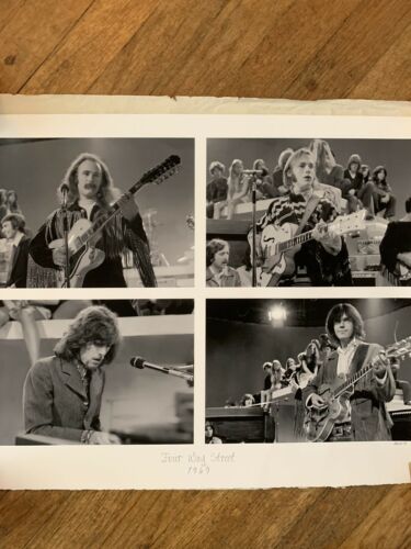 Crosby Stills Nash And Young Hulton Archive Print